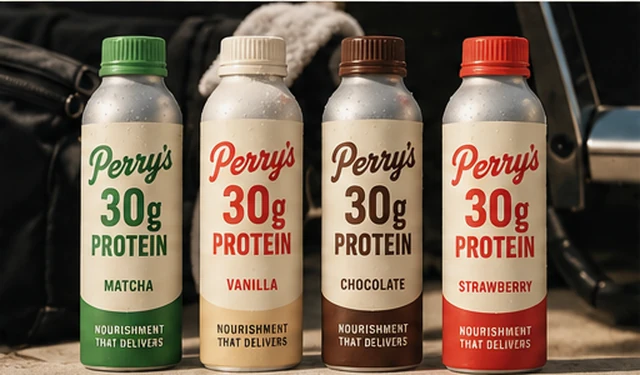 Perry's Protein in Matcha, Vanilla, Chocolate and Strawberry